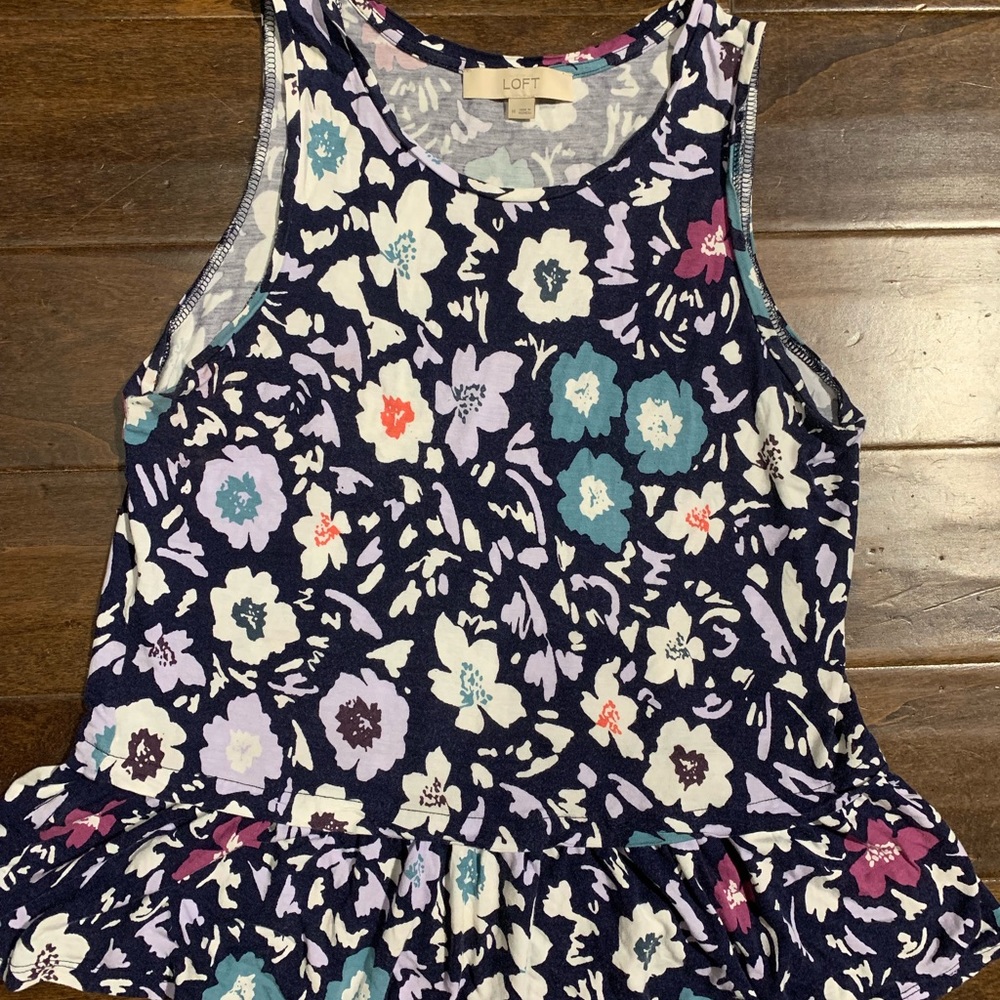 Loft floral top